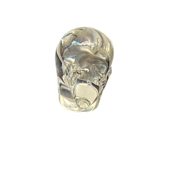 Wedgwood England Clear Glass Polar Bear Figurine Paperweight - Picture 4 of 7